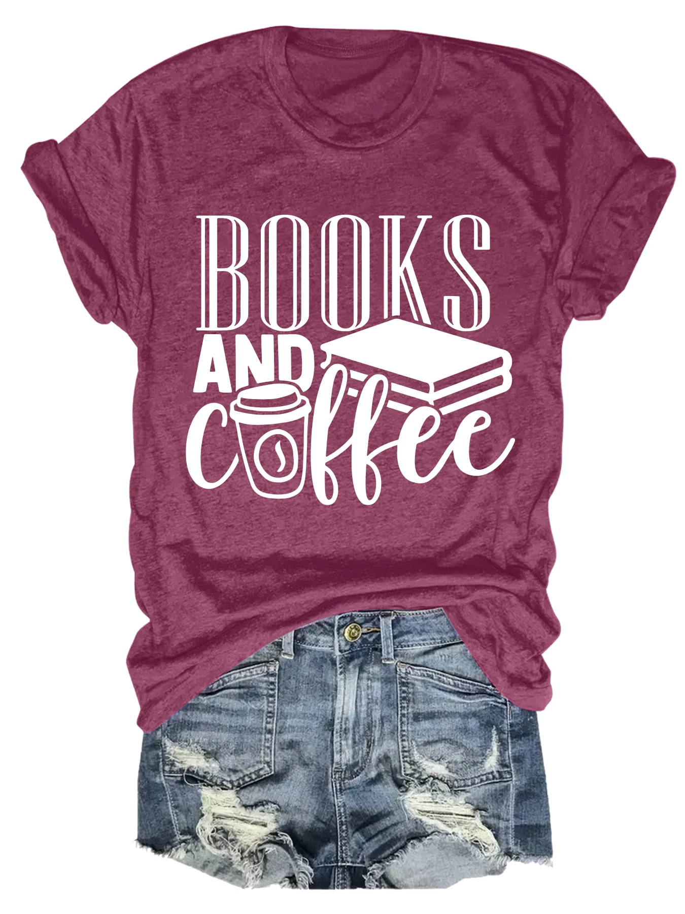 plus size women's short sleeve T-shirt Books And Coffee breathable fabric summer outfit women's clothing
plus size women's short sleeve T-shirt Books And Coffee breathable fabric summer outfit women's clothing