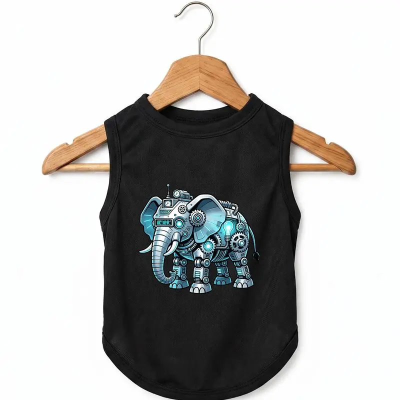 Unique Steampunk Elephant Pet Vest - Lightweight Summer Dog Shirt
Unique Steampunk Elephant Pet Vest - Lightweight Summer Dog Shirt