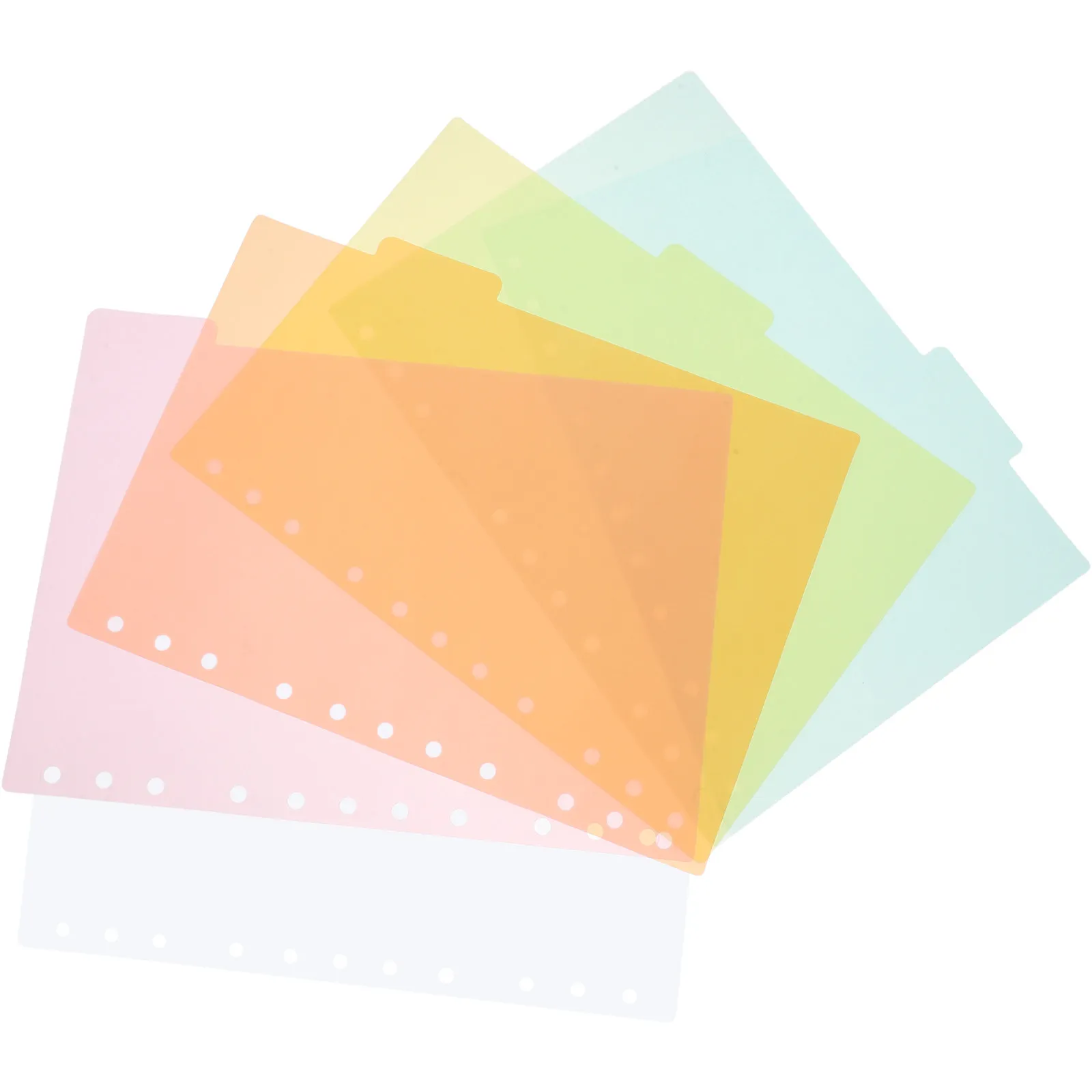 5Pcs Plastic Index Dividers B5 Size 11-Hole for Binder Loose Leaf Files Colorful Page Markers Classification Tabs Notepad
5Pcs Plastic Index Dividers B5 Size 11-Hole for Binder Loose Leaf Files Colorful Page Markers Classification Tabs Notepad