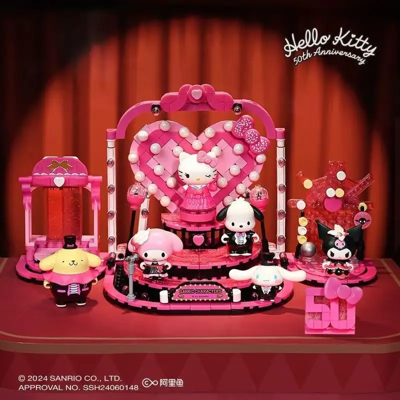 Keeppley Sanrio Building Blocks Sweetheart Shining Stage Architecture brain-boostingassembly Model Toys Kids Children Gifts
Keeppley Sanrio Building Blocks Sweetheart Shining Stage Architecture brain-boostingassembly Model Toys Kids Children Gifts