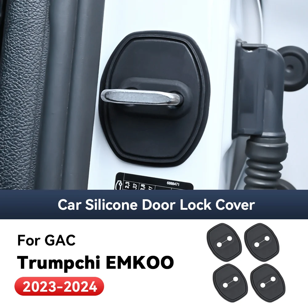 4pcs Car Decorat Accessories Silicone Protecte Auto Door Lock Latch Shock Absorber Cover For GAC Trumpchi EMKOO 2023 2024
4pcs Car Decorat Accessories Silicone Protecte Auto Door Lock Latch Shock Absorber Cover For GAC Trumpchi EMKOO 2023 2024