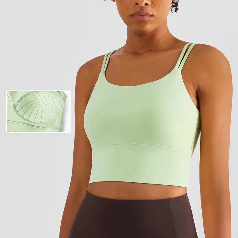 Women Push Up Sports Bra Tank Top Built In Bra Seamless Yoga Gym Crop Top Brassiere Fitness Active Wear Fixed Cup Underwear
Women Push Up Sports Bra Tank Top Built In Bra Seamless Yoga Gym Crop Top Brassiere Fitness Active Wear Fixed Cup Underwear