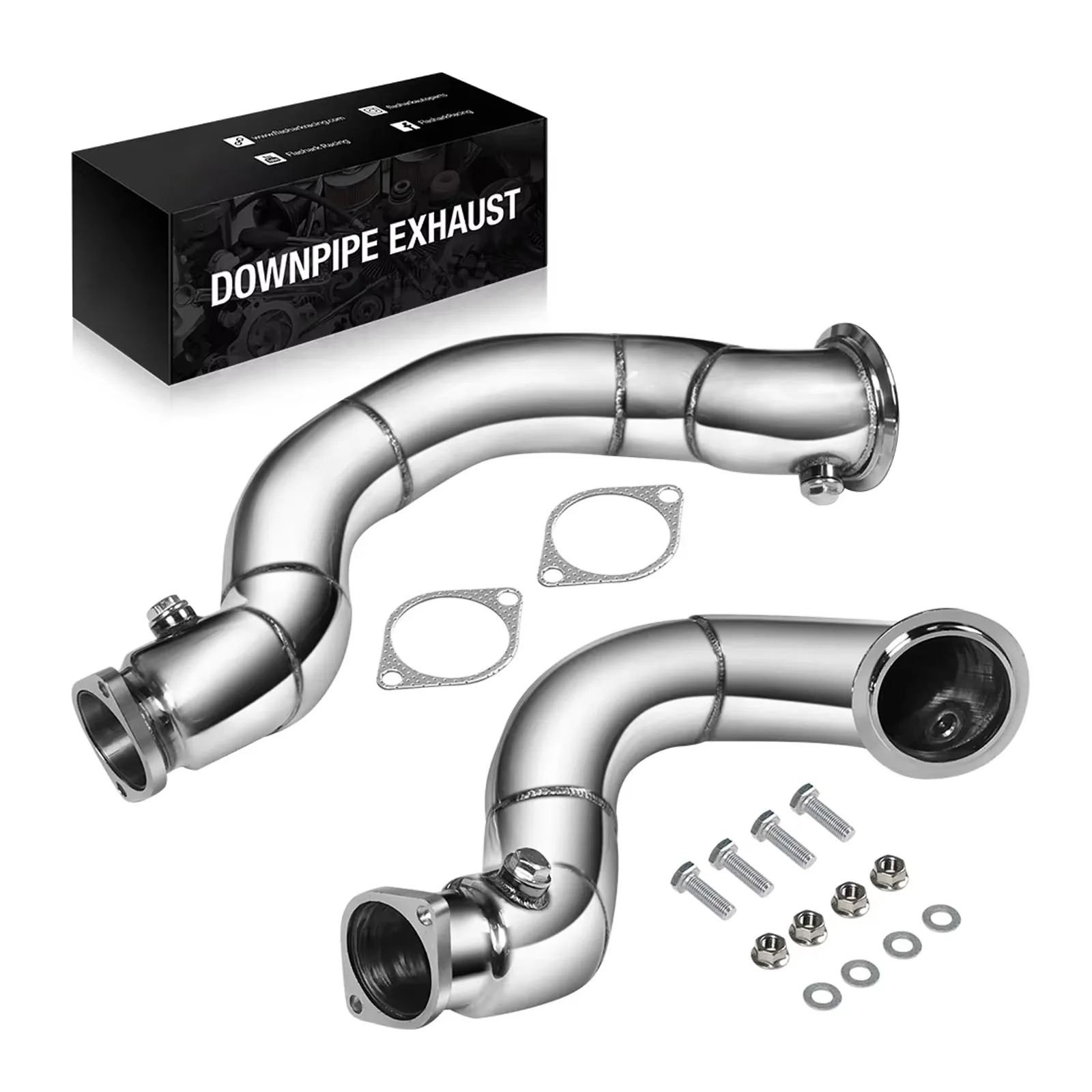 Exhaust Systems Down Pipes Stainless Steel Long Tube Racing Exhaust Manifold For BMW 335I N54 2007-2012 Silver
Exhaust Systems Down Pipes Stainless Steel Long Tube Racing Exhaust Manifold For BMW 335I N54 2007-2012 Silver