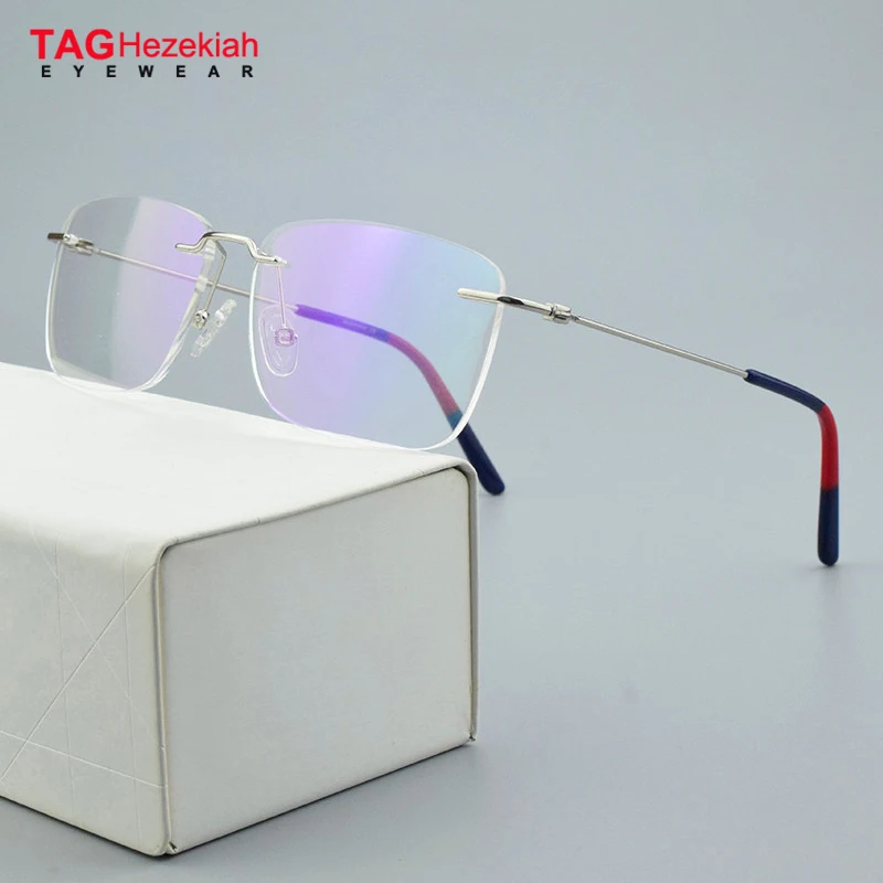 TAG Hezekiah Titanium Glasses Frame Men Brand Design Rimless 03990 Square Eyeglasses Frames Women Frameless Ultralight Eyewear
TAG Hezekiah Titanium Glasses Frame Men Brand Design Rimless 03990 Square Eyeglasses Frames Women Frameless Ultralight Eyewear