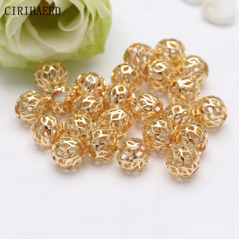 Оптовая продажа бусин для украшений 14 К/18 к позолоченные пустотелые круглые свободные бусины-разделители ручной работы «сделай сам» ювелирные изделия аксессуары
Оптовая продажа бусин для украшений 14 К/18 к позолоченные пустотелые круглые свободные бусины-разделители ручной работы «сделай сам» ювелирные изделия аксессуары