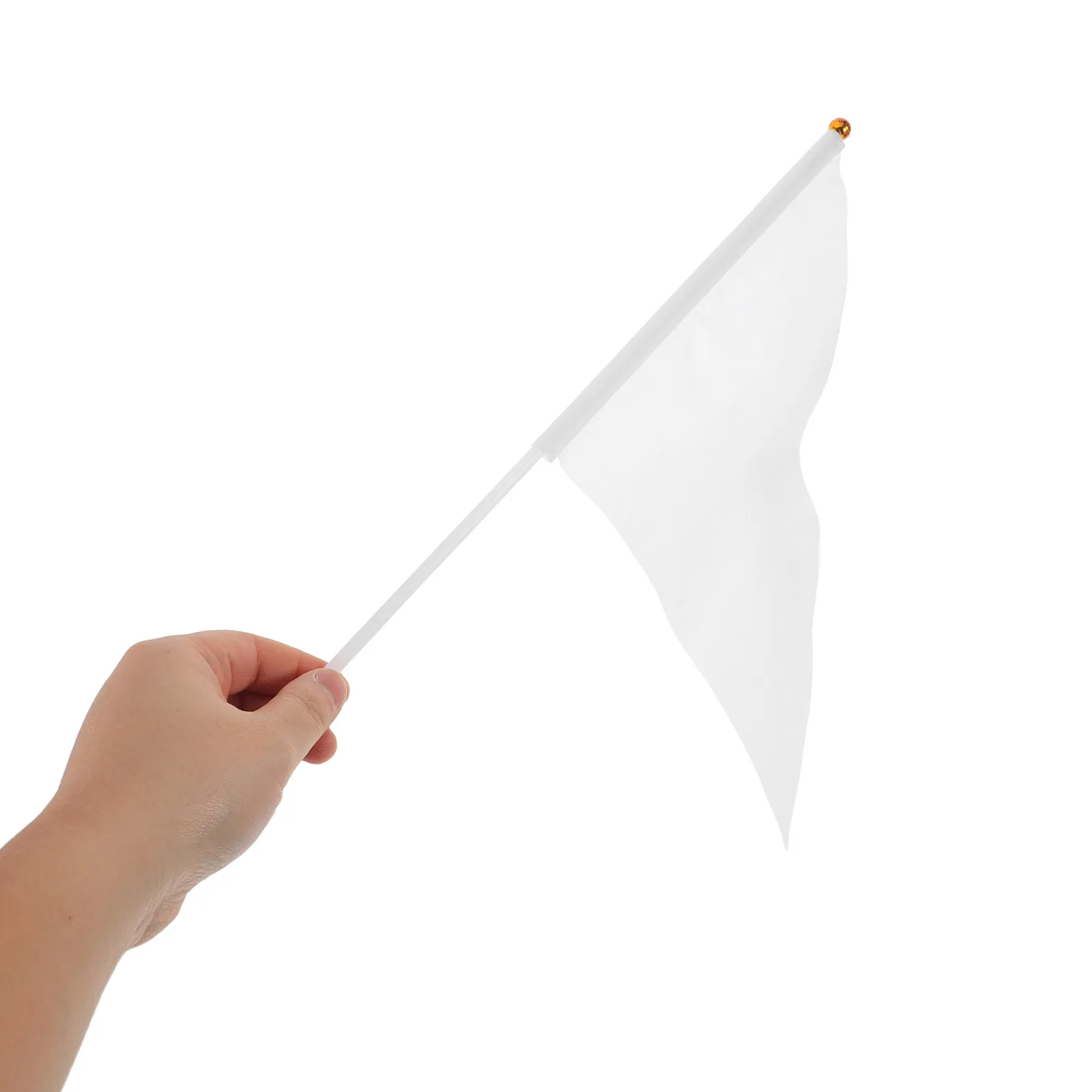 20Pcs Hand Held Small Triangle Flags 15.7x10.6 Inch White Plastic Solid Pennant for DIY Graffiti Birthday Party Competitions
20Pcs Hand Held Small Triangle Flags 15.7x10.6 Inch White Plastic Solid Pennant for DIY Graffiti Birthday Party Competitions