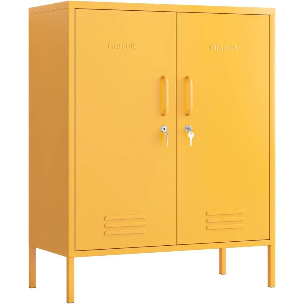 2 Door Lockable Metal Storage Cabinet - 3-Tier Heavy Duty, Multiunctional Wide Locker with Removable Shelves, Easy Assembly - Id
2 Door Lockable Metal Storage Cabinet - 3-Tier Heavy Duty, Multiunctional Wide Locker with Removable Shelves, Easy Assembly - Id