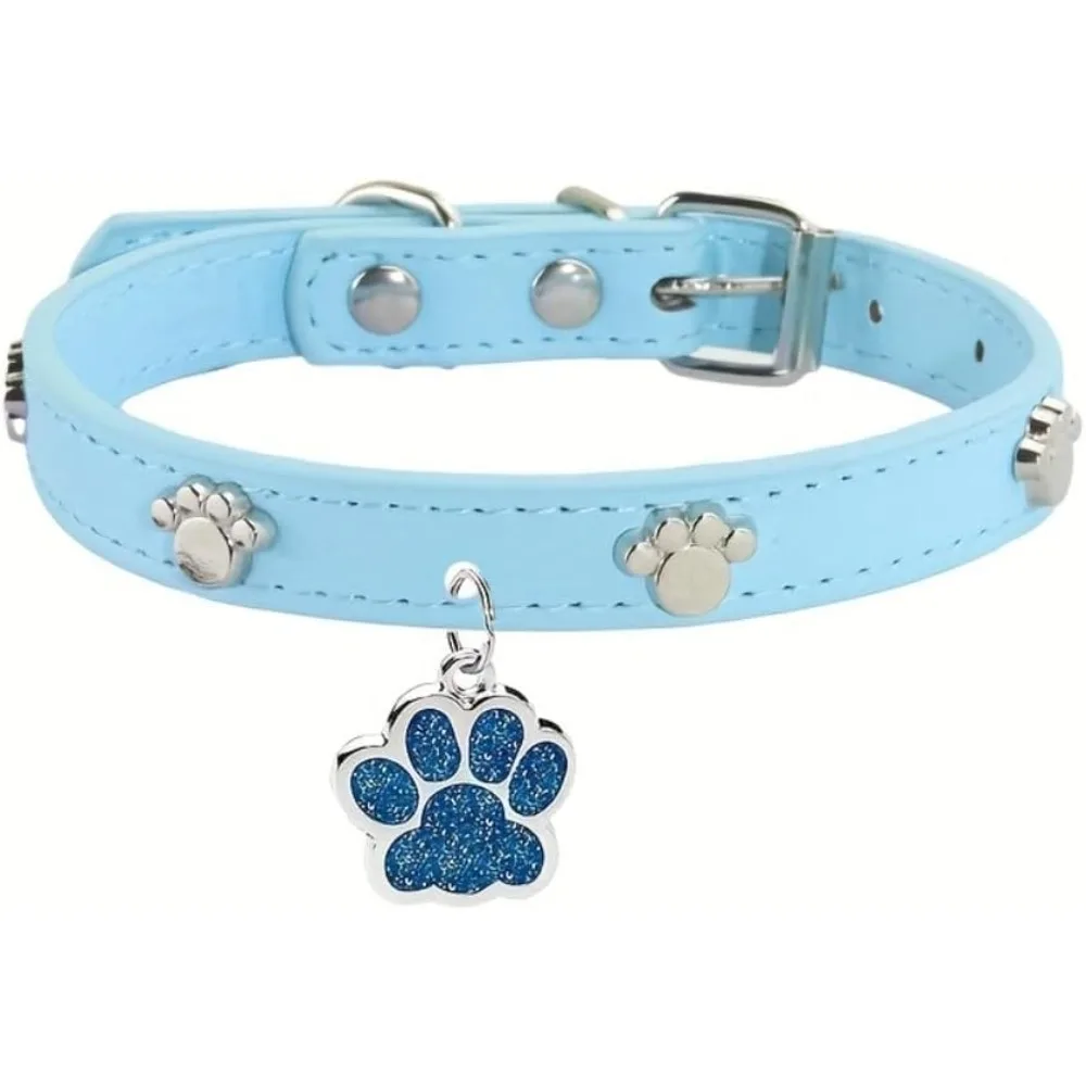 Personalized PU Leather Cat Collar Customized Kitten Collar with Name Tag Adjustable Neck Collar for Cat Dog
Personalized PU Leather Cat Collar Customized Kitten Collar with Name Tag Adjustable Neck Collar for Cat Dog