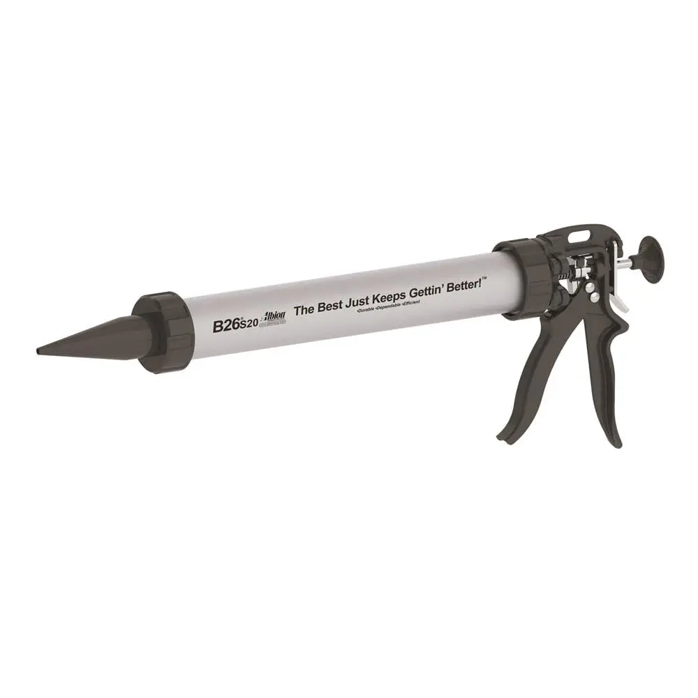 Manual Sausage Caulking Gun, 20 oz, 26:1 Drive for Smooth Application
Manual Sausage Caulking Gun, 20 oz, 26:1 Drive for Smooth Application