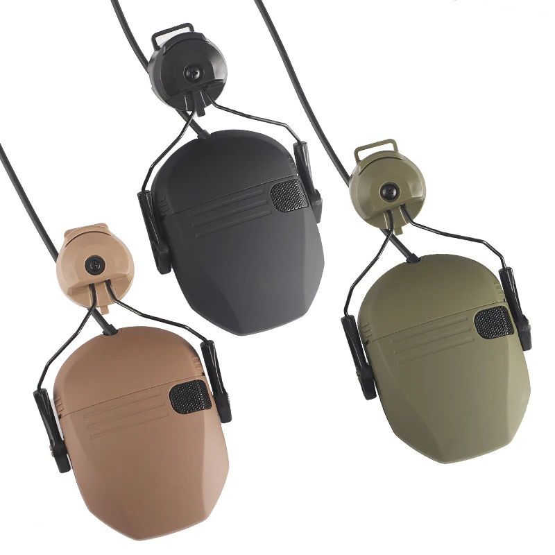 WK Helmet Mounted Tactical Earmuffs Electronic Active Noise Cancelling NRR 23dB Hearing Protection for Shooting Range
WK Helmet Mounted Tactical Earmuffs Electronic Active Noise Cancelling NRR 23dB Hearing Protection for Shooting Range