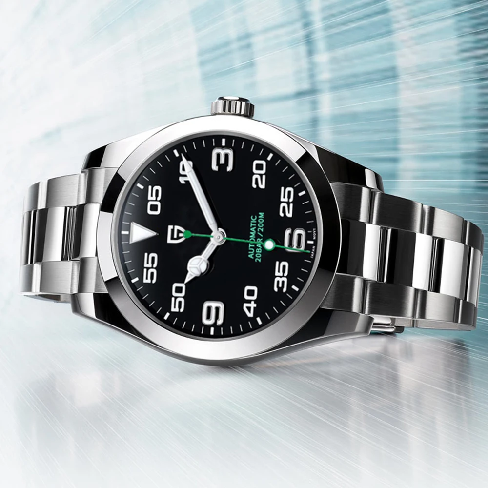 PAGANI DESIGN 40MM New Men Mechanical Wristwatch Luxury Sapphire Glass Automatic Watches Men's Stainless Steel Waterproof Clock
PAGANI DESIGN 40MM New Men Mechanical Wristwatch Luxury Sapphire Glass Automatic Watches Men's Stainless Steel Waterproof Clock