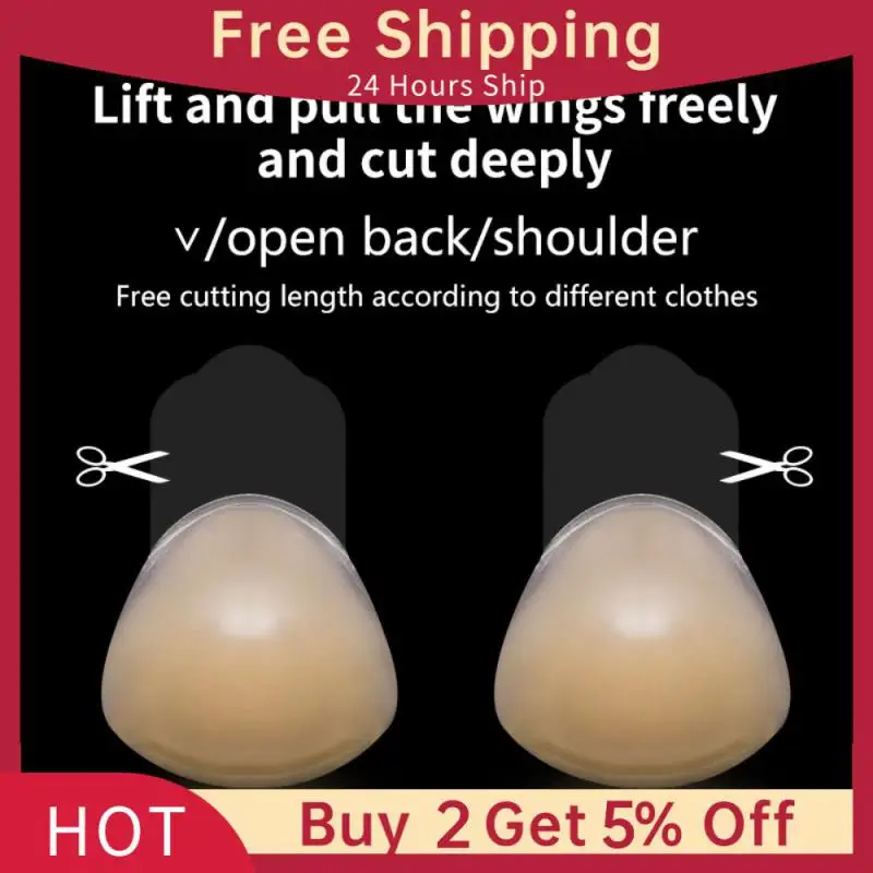 Women's Silicone Nipple Cover For Wedding Dress Invisible Self Adhesive Chest Lifting Stickers Reusable Strapless Bras Pad
Women's Silicone Nipple Cover For Wedding Dress Invisible Self Adhesive Chest Lifting Stickers Reusable Strapless Bras Pad