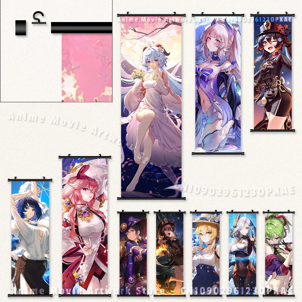 Игра Genshin Impact, печать на холсте, постер Yoimiya, украшение для дома, подвесная картина, аниме, девушка, настенное искусство, свитки, картина для комнаты
Игра Genshin Impact, печать на холсте, постер Yoimiya, украшение для дома, подвесная картина, аниме, девушка, настенное искусство, свитки, картина для комнаты