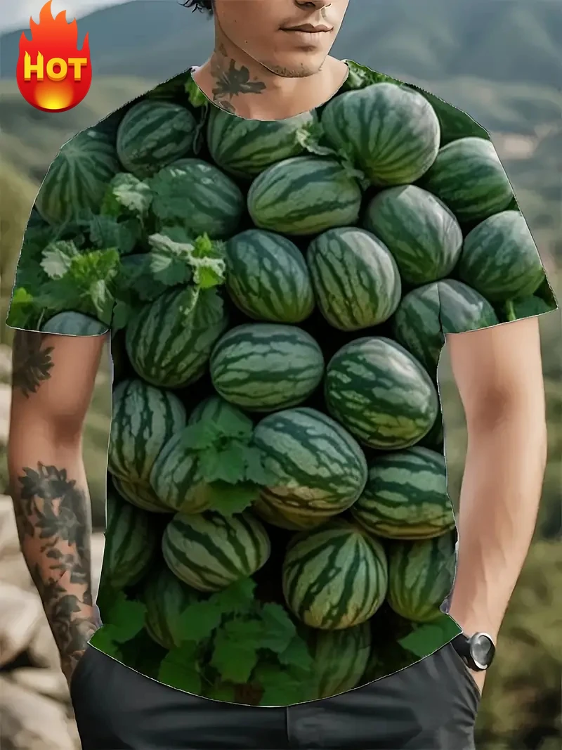 Watermelon 3D Print Men Kids T-shirt Summer Fashion Fruit Graphic T Shirts 2025 New Men Woman O-Neck Short Sleeve Harajuku Tee
Watermelon 3D Print Men Kids T-shirt Summer Fashion Fruit Graphic T Shirts 2025 New Men Woman O-Neck Short Sleeve Harajuku Tee
