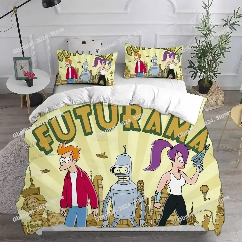 Cartoon Futuramas Bender Bedding Set Printed single Comforter Quilt Bed Cover Duvet Cover Pillow Case 3 Pieces Kids Adult Size
Cartoon Futuramas Bender Bedding Set Printed single Comforter Quilt Bed Cover Duvet Cover Pillow Case 3 Pieces Kids Adult Size