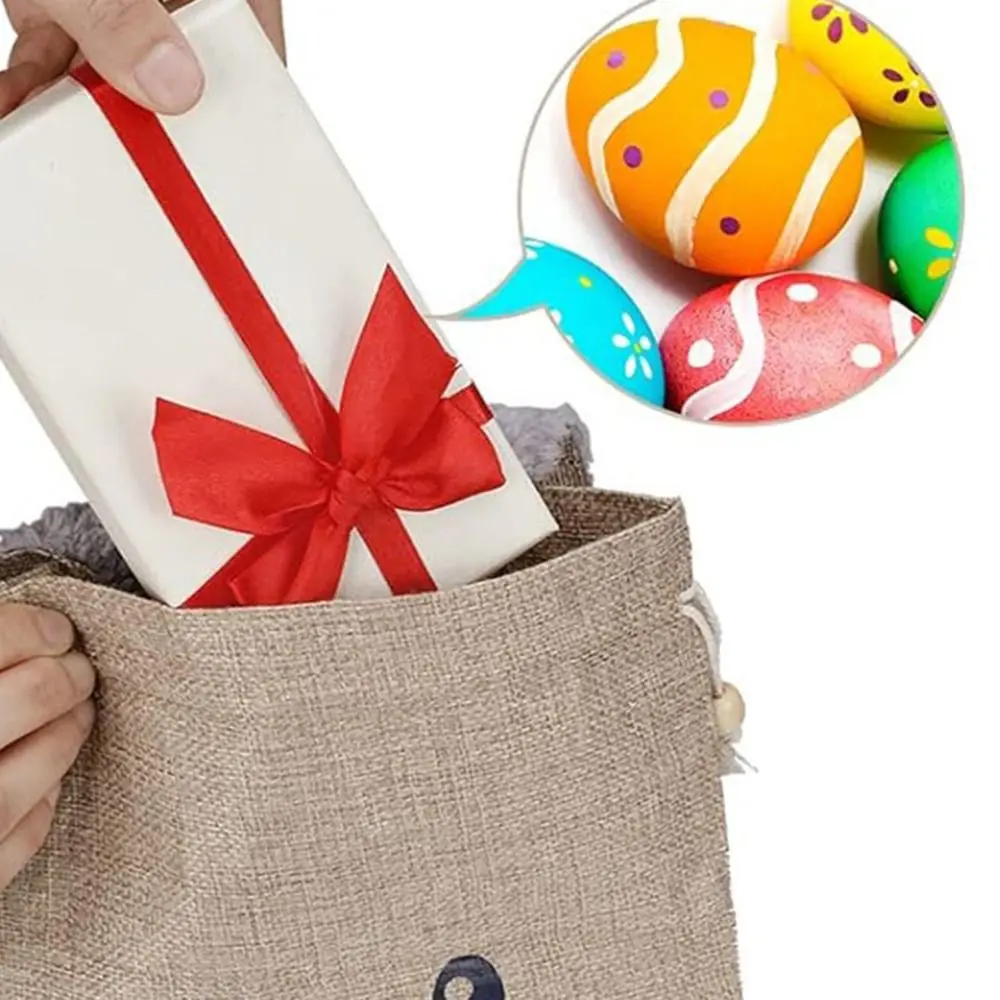 Creative Easter Linen Drawstring Gift Bag 2025 Easter Multi-functional Easter Rabbit Ear Bag Candy Bag
Creative Easter Linen Drawstring Gift Bag 2025 Easter Multi-functional Easter Rabbit Ear Bag Candy Bag