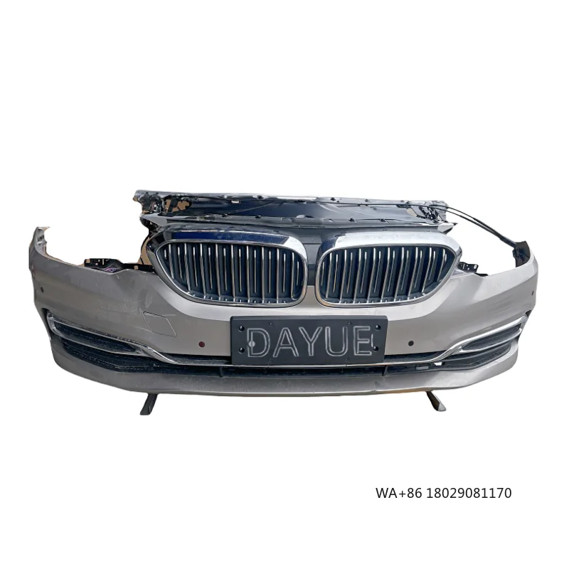 Самый продаваемый комплект кузовных деталей из б/у пластика для BMW 5 серии G30 G31: оригинальная решетка радиатора и б/у бампер, 2018-2020 гг.
Самый продаваемый комплект кузовных деталей из б/у пластика для BMW 5 серии G30 G31: оригинальная решетка радиатора и б/у бампер, 2018-2020 гг.