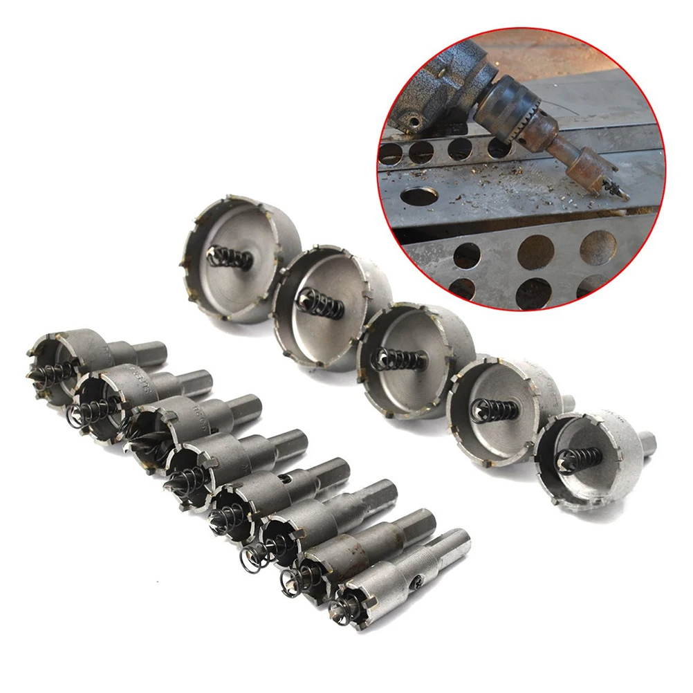 13pcs Carbide Tip Hole Saw Set For Metal Stainless Steel Alloy 16-53Mm High Precision Drill Bit Hole Cutter Saw Cutting Chip
13pcs Carbide Tip Hole Saw Set For Metal Stainless Steel Alloy 16-53Mm High Precision Drill Bit Hole Cutter Saw Cutting Chip