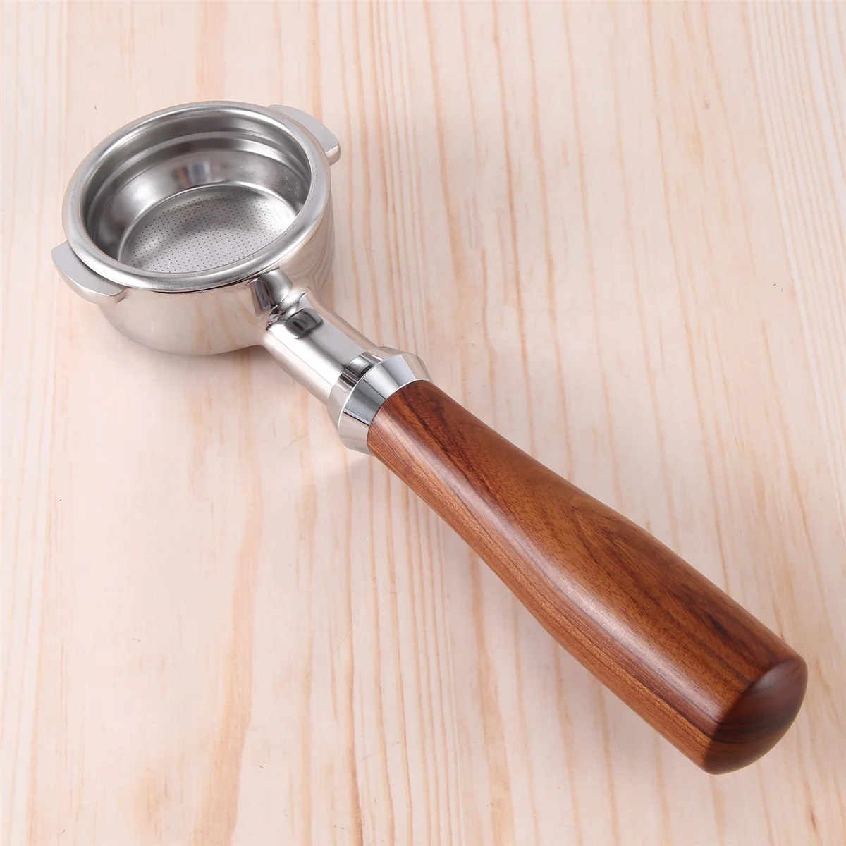 A58E-58Mm Double Ear Coffee Machine Filter Holder E61 Bottomless Portafilter with Wooden Handle Coffee Tools Style C
A58E-58Mm Double Ear Coffee Machine Filter Holder E61 Bottomless Portafilter with Wooden Handle Coffee Tools Style C