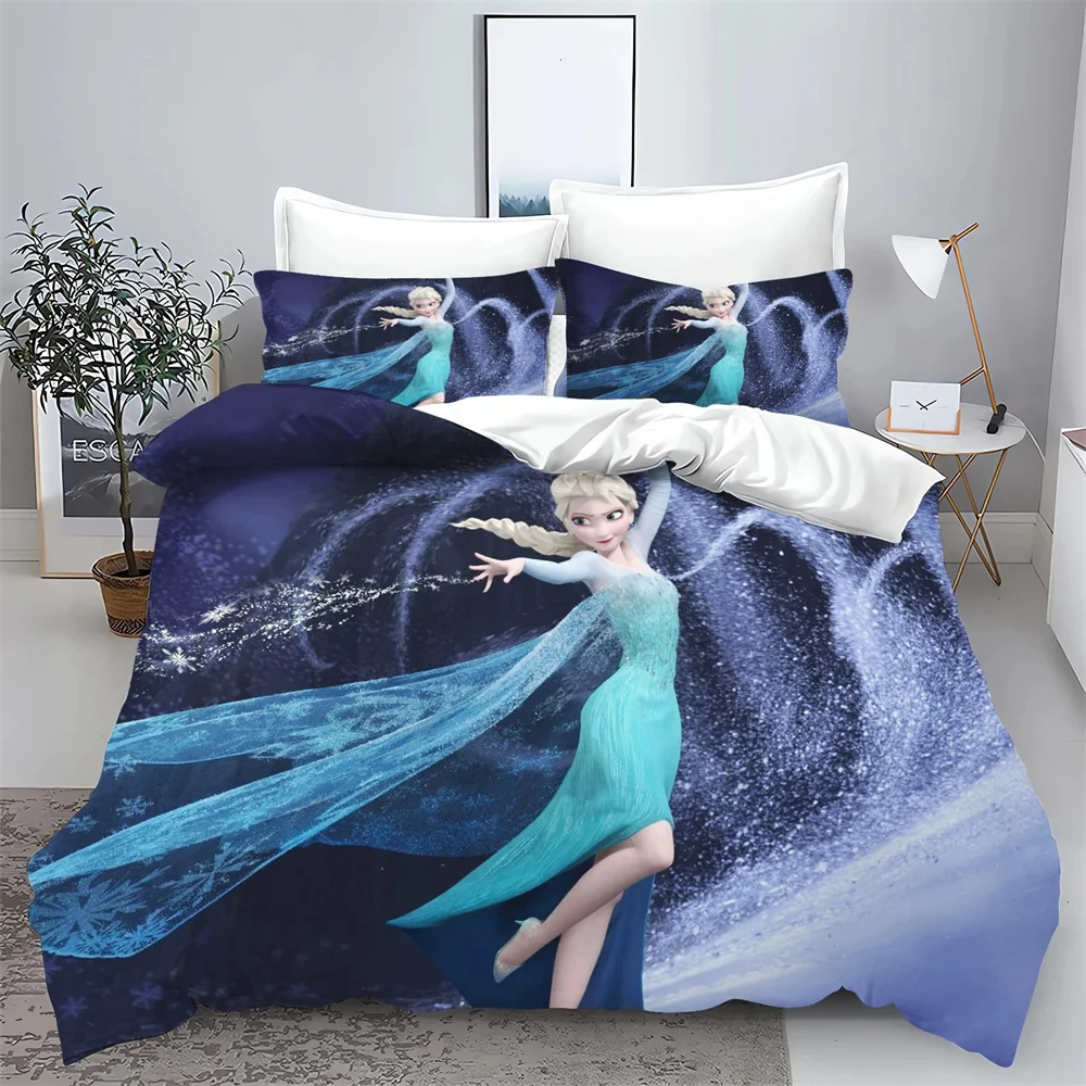 Frozen Princess Elsa Bedroom 2/3-Piece Set Duvet Cover Set Bedding 3D Children'S Bedding Comforter Sets Queen Twin Home Anime
Frozen Princess Elsa Bedroom 2/3-Piece Set Duvet Cover Set Bedding 3D Children'S Bedding Comforter Sets Queen Twin Home Anime