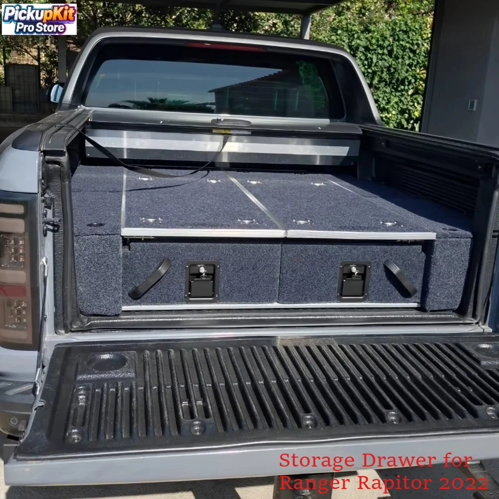 4wd Pickups Truck Storage Drawers with 2 Top Fridge Sliders Cab Organizer Tooling Box Universal wings for Ranger Rapitor 2022
4wd Pickups Truck Storage Drawers with 2 Top Fridge Sliders Cab Organizer Tooling Box Universal wings for Ranger Rapitor 2022