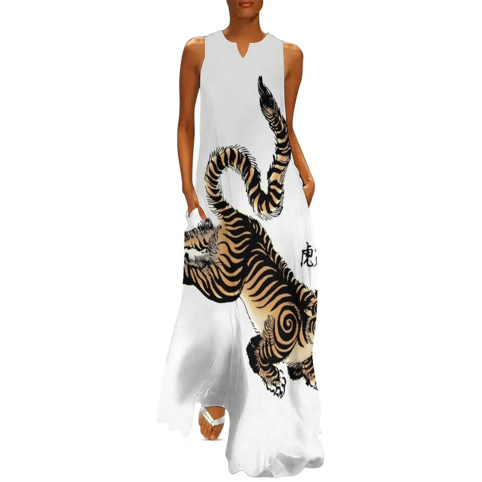 Ancient Traditional Tiger oriental tattoo Long Dress dresses for women 2025 summer dress woman 2025 trendy Dress
Ancient Traditional Tiger oriental tattoo Long Dress dresses for women 2025 summer dress woman 2025 trendy Dress