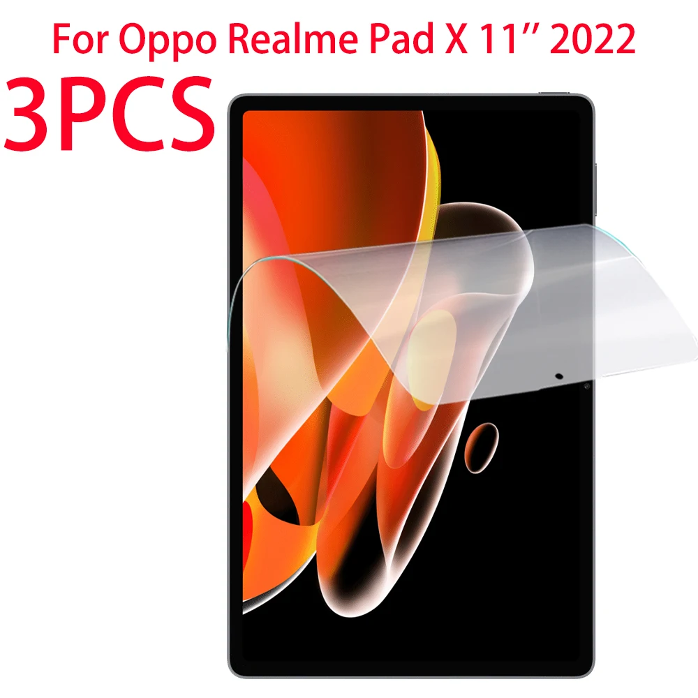 3 Packs PET Soft Screen Protector For Oppo Realme Pad X 2022 11 inches Tablet Realme Pad X 2022 11 inch Protective Film
3 Packs PET Soft Screen Protector For Oppo Realme Pad X 2022 11 inches Tablet Realme Pad X 2022 11 inch Protective Film