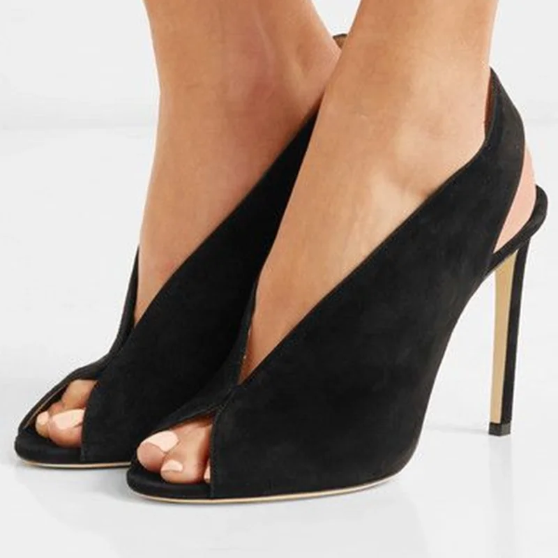 Shallow Peep Toe Patchwork Suede Pumps Sexy Round Toe Shingback Back Straps Customized New Arrivals Fashion Women Modern Shoes
Shallow Peep Toe Patchwork Suede Pumps Sexy Round Toe Shingback Back Straps Customized New Arrivals Fashion Women Modern Shoes