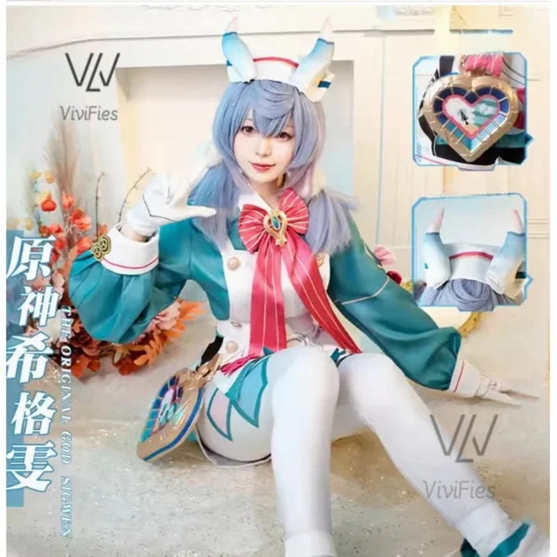 Impact Sigewinne Cosplay Costume Adult Carnival Uniform Wig Anime Halloween Party Costumes Masquerade Women Game
Impact Sigewinne Cosplay Costume Adult Carnival Uniform Wig Anime Halloween Party Costumes Masquerade Women Game