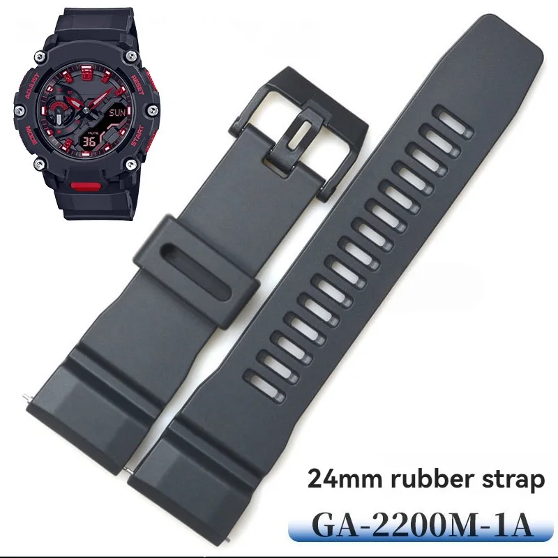 For Casio G-SHOCK Resin Watch Band GA-2200M GA-2200 Series 24mm Black 5674 Sports Waterproof Rubber Watchband Watch Accessories
For Casio G-SHOCK Resin Watch Band GA-2200M GA-2200 Series 24mm Black 5674 Sports Waterproof Rubber Watchband Watch Accessories