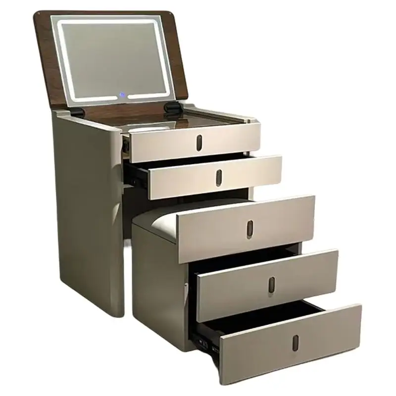 Многофункциональный комод Современный простой и стильный косметический столик Прикроватный шкаф для хранения вещей
Многофункциональный комод Современный простой и стильный косметический столик Прикроватный шкаф для хранения вещей