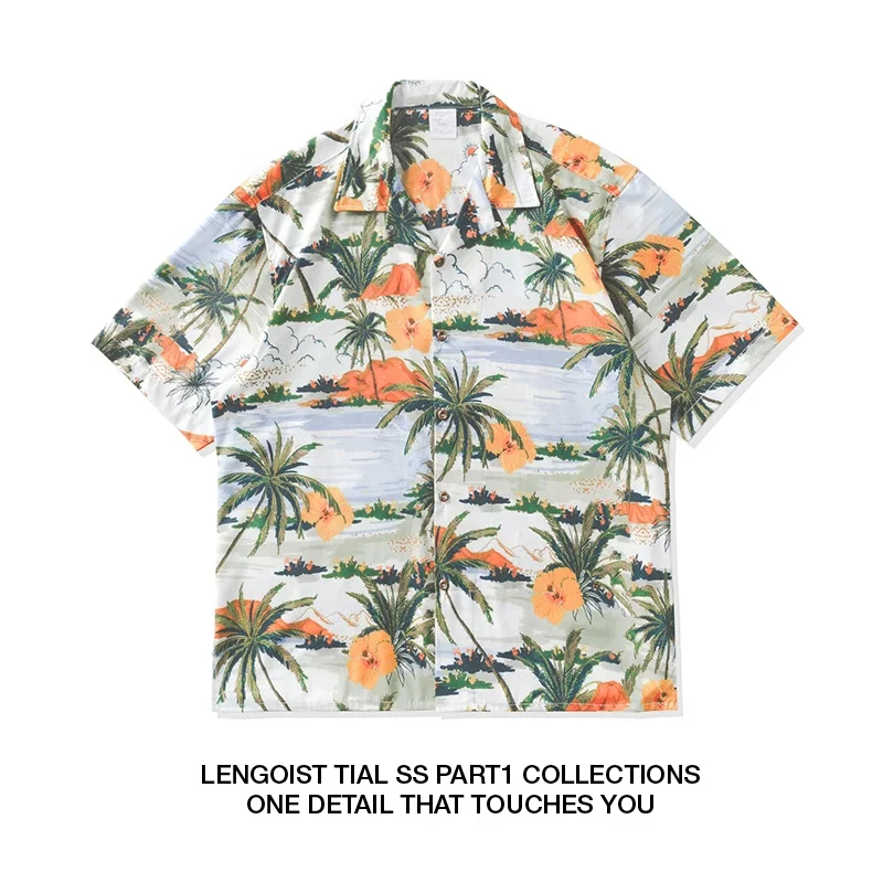 Hawaiian short shirts Hawaiian men's and women's loose summer fresh, comfortable and breathable floral shirts
Hawaiian short shirts Hawaiian men's and women's loose summer fresh, comfortable and breathable floral shirts