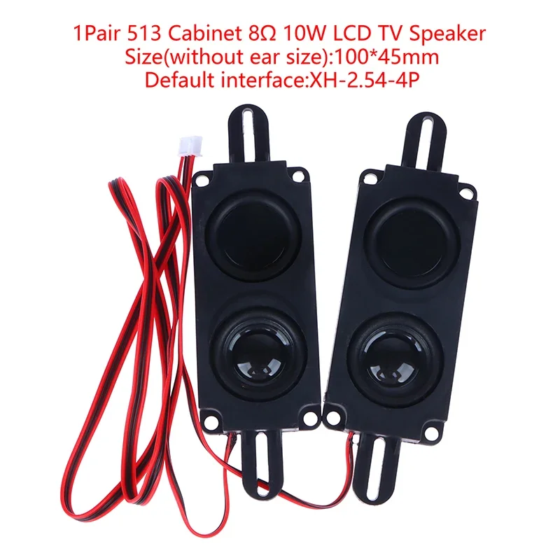 1Pair 513 Cabinet 8Ω 10W LCD TV Speaker Passive Display Built-in Accessory DIY Game Machine Monitor
1Pair 513 Cabinet 8Ω 10W LCD TV Speaker Passive Display Built-in Accessory DIY Game Machine Monitor