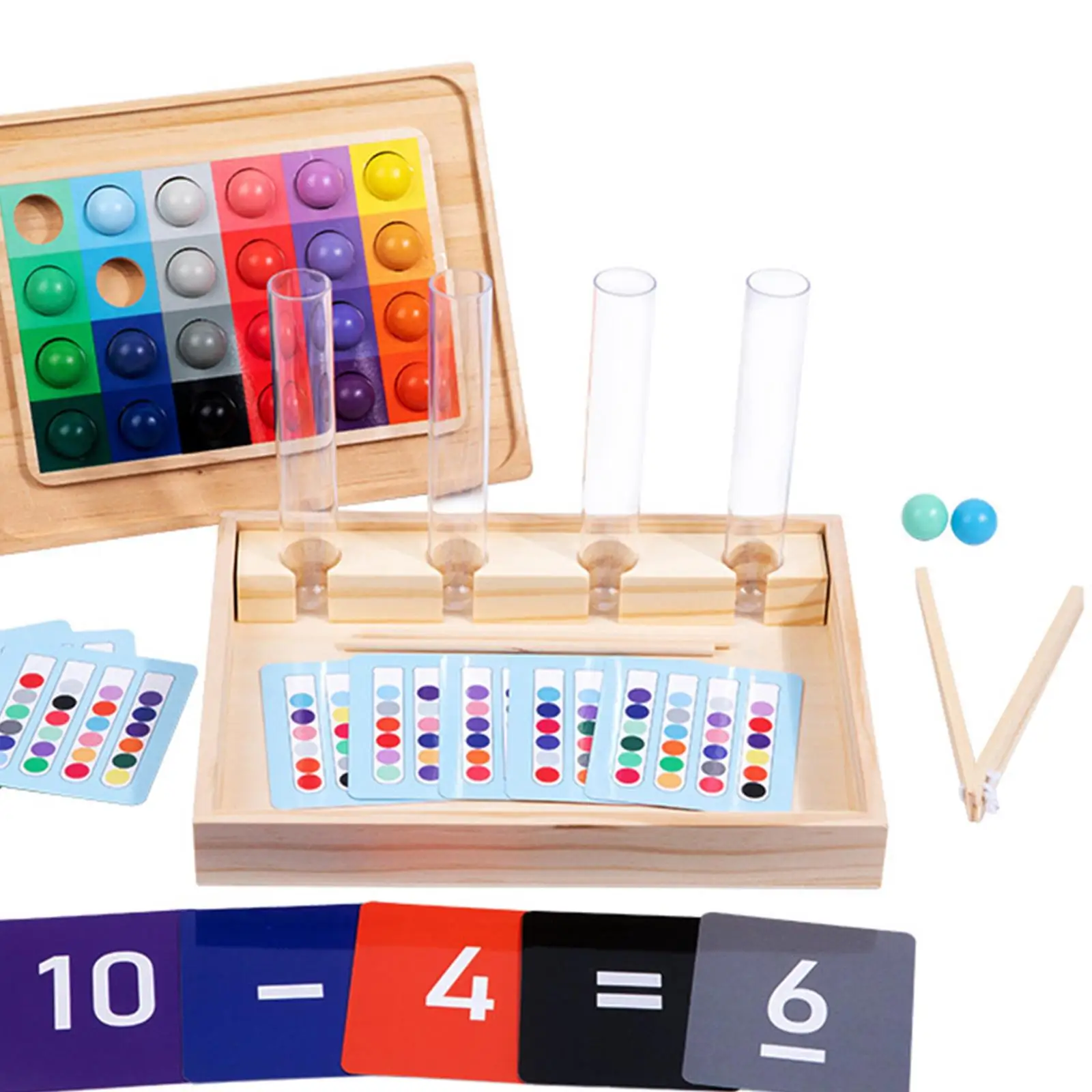 Clip Beads Test Tube Toys Educational Toys Matching Games Color Sorting and Counting for Toddlers Kids Children Birthdays Gifts
Clip Beads Test Tube Toys Educational Toys Matching Games Color Sorting and Counting for Toddlers Kids Children Birthdays Gifts