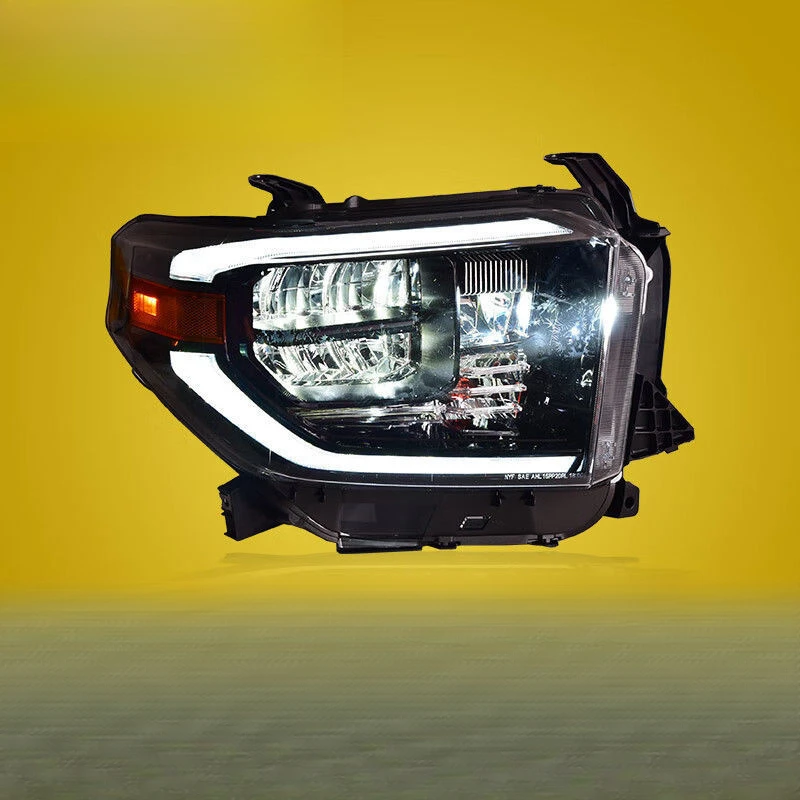 Suitable for Toyota Tundra LED Headlight Assembly 2014-2019 Tundra Modified LED Flowing Turn Signal Daytime Running Light
Suitable for Toyota Tundra LED Headlight Assembly 2014-2019 Tundra Modified LED Flowing Turn Signal Daytime Running Light