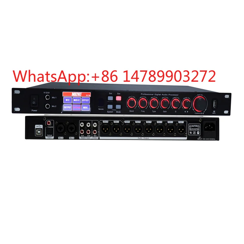 High Dynamic Range DSP Audio Processor Stage Large Show Professional Sound Device
High Dynamic Range DSP Audio Processor Stage Large Show Professional Sound Device