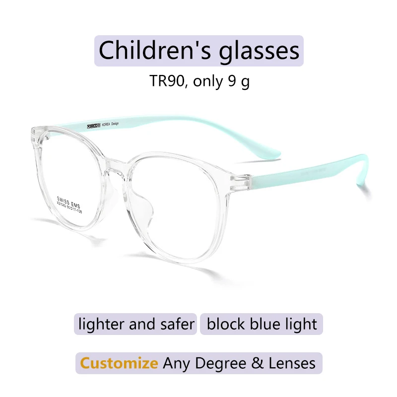 Anti-Blue Light Myopia Prescription Glasses Progressive Multifocal TR90 Frame Eyeglasses for Children Students with HD Lenses
Anti-Blue Light Myopia Prescription Glasses Progressive Multifocal TR90 Frame Eyeglasses for Children Students with HD Lenses