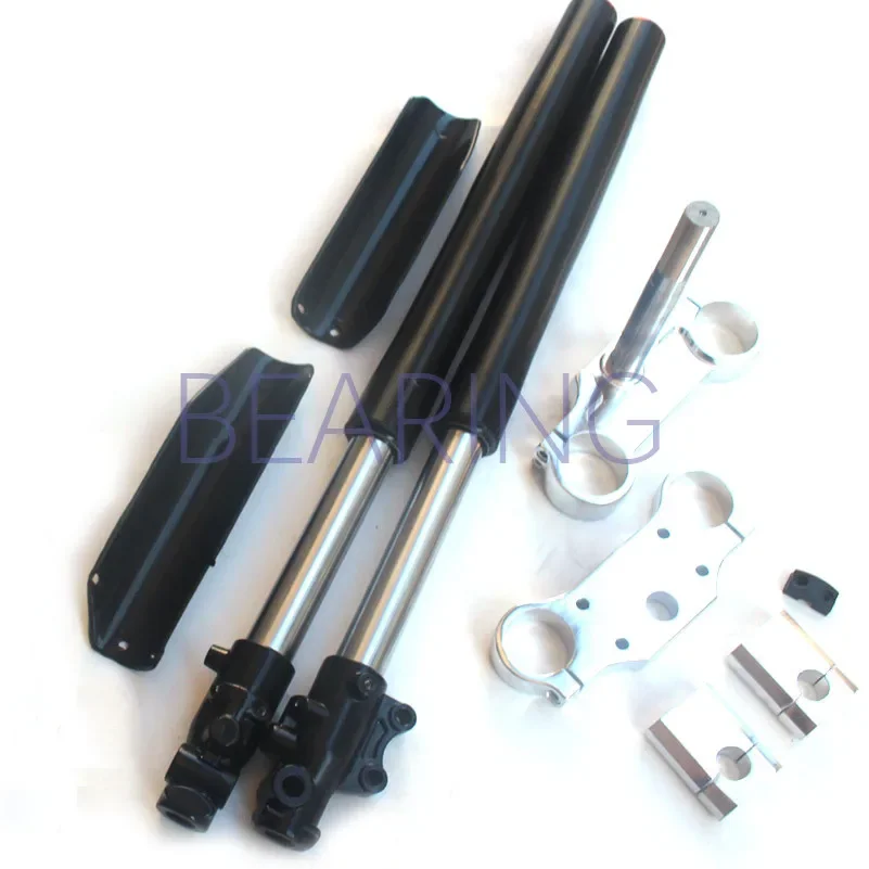 735MM Front Inverted fork shock absorption 45MM/48MM for Dirt Pit Bike 125/140/150/160cc CRF70 90 110 TTR100 110 KLX65
735MM Front Inverted fork shock absorption 45MM/48MM for Dirt Pit Bike 125/140/150/160cc CRF70 90 110 TTR100 110 KLX65
