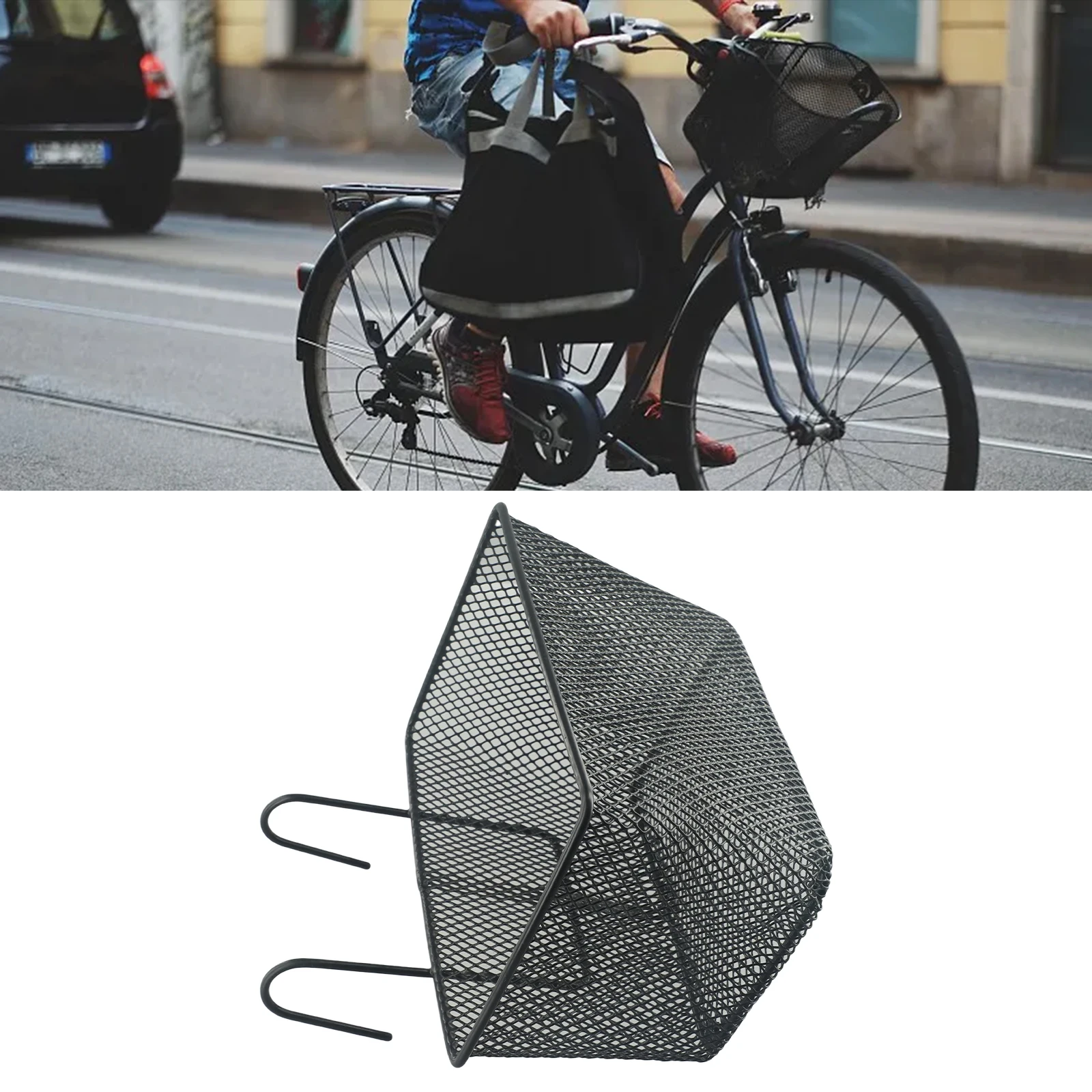 Bike Basket Front Basket Outdoors Large Capabilities Baskets Bicycle Accessories Handlebar Mesh Shopping Sporting Goods Bike
Bike Basket Front Basket Outdoors Large Capabilities Baskets Bicycle Accessories Handlebar Mesh Shopping Sporting Goods Bike