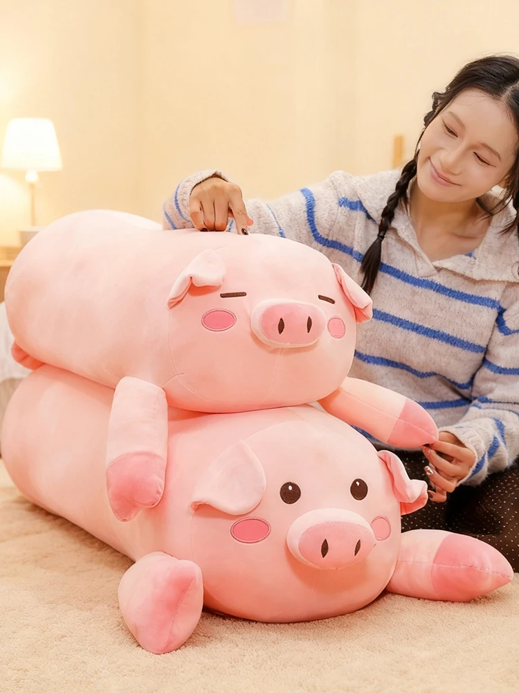 Cute Pink Pig Plu Toy Long Pillow Doll Girl Gift Soft Stuffed Animal Toys Q Version Proportion : Domestic Version
Cute Pink Pig Plu Toy Long Pillow Doll Girl Gift Soft Stuffed Animal Toys Q Version Proportion : Domestic Version