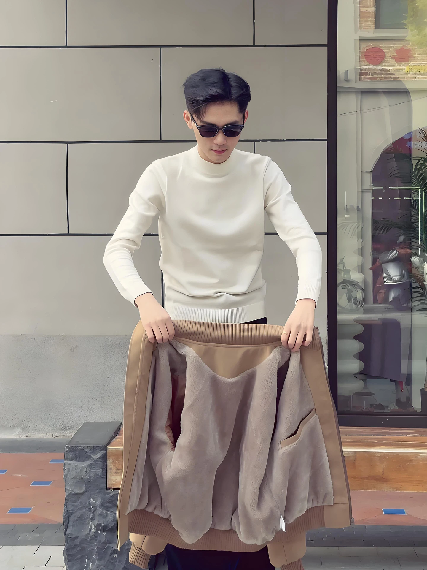 i Color American Sle Fce Lined Jaet Men's Winter PU Leather Stand Collar ort Cotton Coat Dyed in Bright Colors
i Color American Sle Fce Lined Jaet Men's Winter PU Leather Stand Collar ort Cotton Coat Dyed in Bright Colors