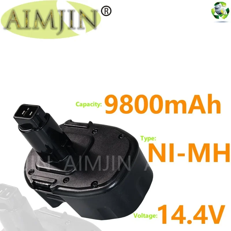 Никель-металлогидридный аккумулятор 14,4 В, 9800 мАч для Dewalt DW9091, DW9094, DC9091, DE9091, DE9092, DC613ka, DC614ka, DC615ka, DC612ka
Никель-металлогидридный аккумулятор 14,4 В, 9800 мАч для Dewalt DW9091, DW9094, DC9091, DE9091, DE9092, DC613ka, DC614ka, DC615ka, DC612ka