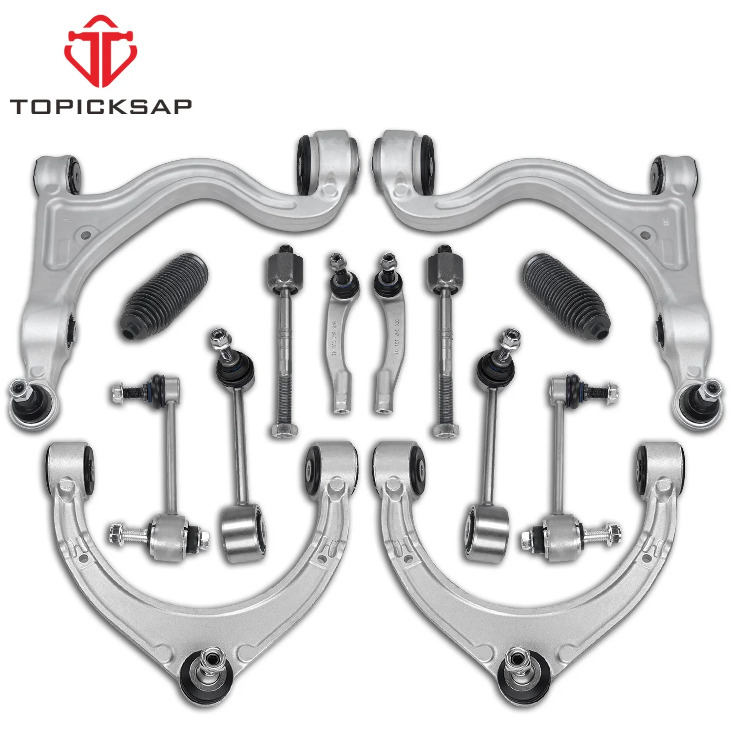 TOPICKSAP 14Pcs Front Upper Lower Control Arm Ball Joint for Porsche Panamera 2014-2016 97034105304 97034105404
TOPICKSAP 14Pcs Front Upper Lower Control Arm Ball Joint for Porsche Panamera 2014-2016 97034105304 97034105404