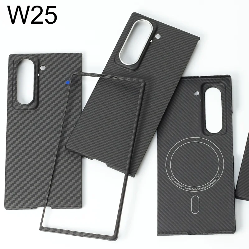 Magnetic Aramid Carbon Fiber Hinge Phone Case For Samsung Galaxy Z Fold SE Special Edition W25 5G Global W 25 Magsafe Macsafe
Magnetic Aramid Carbon Fiber Hinge Phone Case For Samsung Galaxy Z Fold SE Special Edition W25 5G Global W 25 Magsafe Macsafe