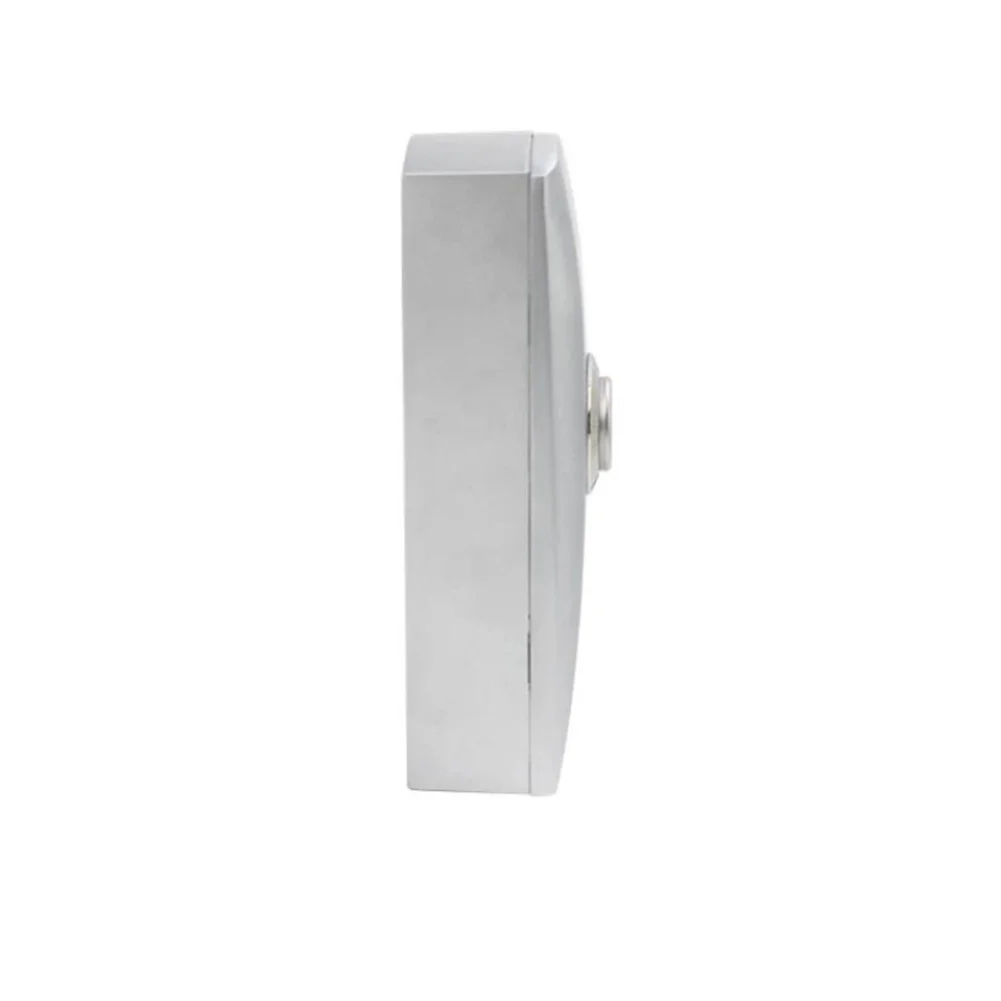 Stainless Steel Push Button Switch for Surface Mounted Door Use Featuring Narrow Frame and Silver Metallic Finish
Stainless Steel Push Button Switch for Surface Mounted Door Use Featuring Narrow Frame and Silver Metallic Finish