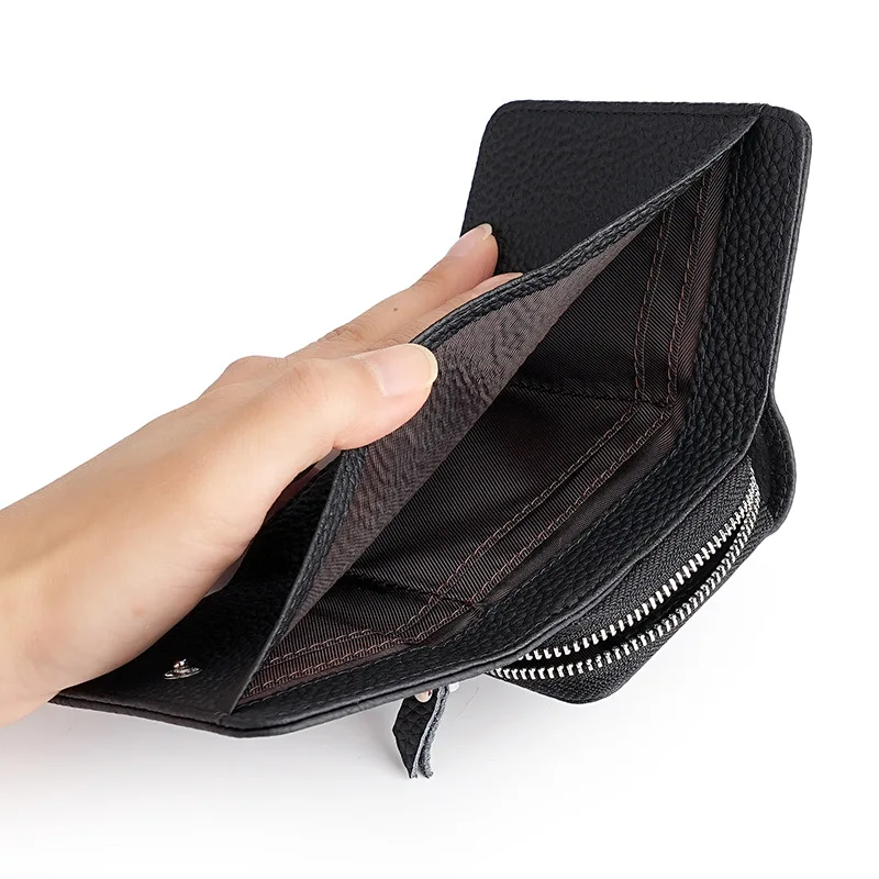 New Three-fold Zero Wallet - Multi-functional Anti-theft Card Reader with Multiple Card Slots - Large Capacity Zipper Money Bag
New Three-fold Zero Wallet - Multi-functional Anti-theft Card Reader with Multiple Card Slots - Large Capacity Zipper Money Bag