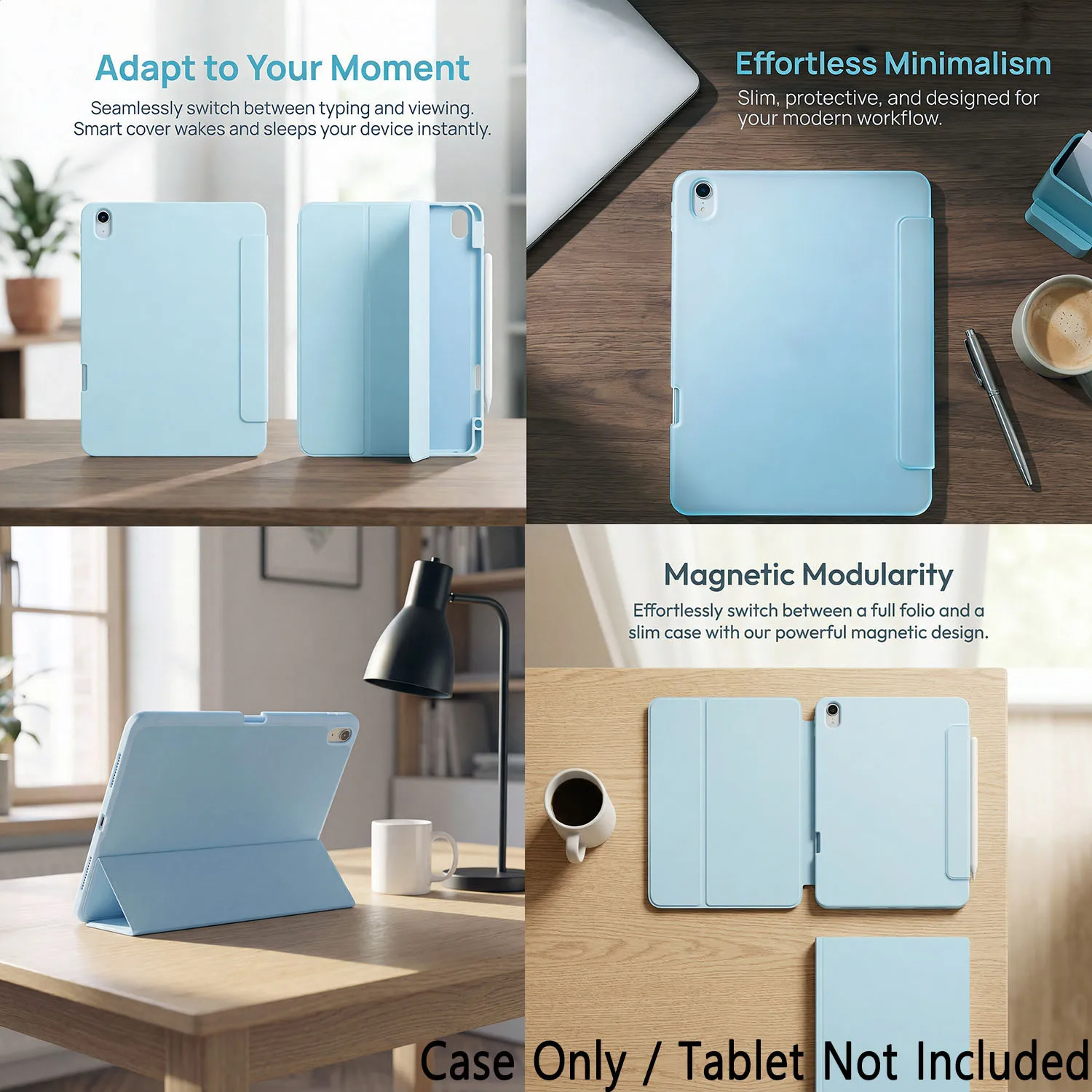 case for iPad 10th/11th With pen slot, supports auto sleep/wake, slim and lightweight for a bare-device feel
case for iPad 10th/11th With pen slot, supports auto sleep/wake, slim and lightweight for a bare-device feel
