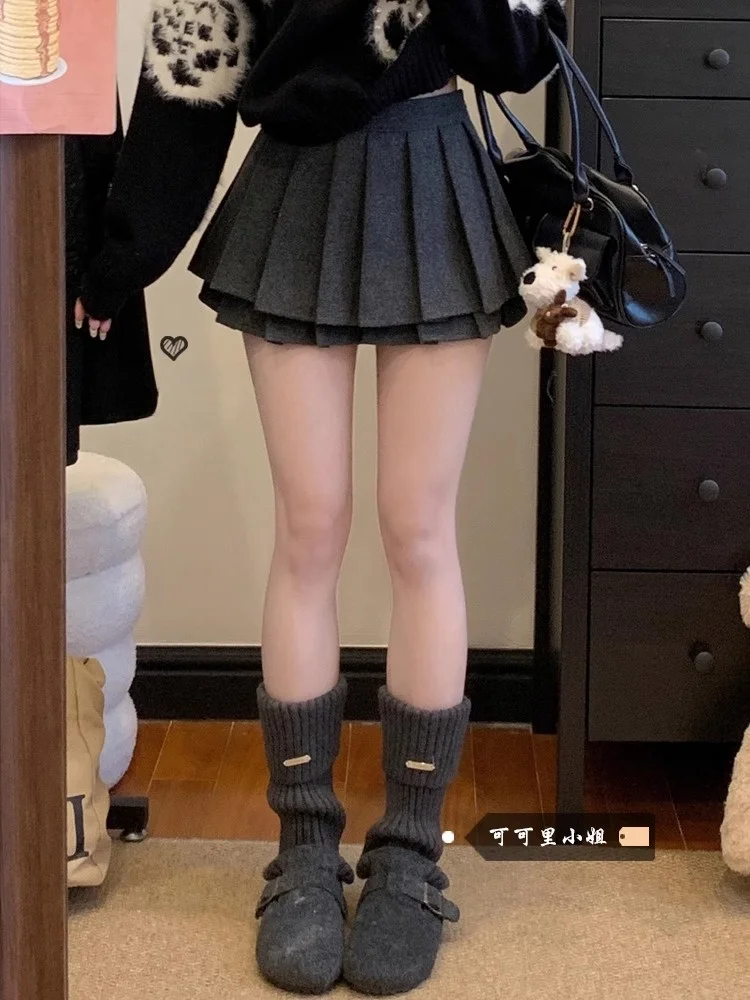 Cokery Double Layered A-Line Skirt Women's Summer New Style High Waist Slimming Half-length Skirts Trendy Short Skirt
Cokery Double Layered A-Line Skirt Women's Summer New Style High Waist Slimming Half-length Skirts Trendy Short Skirt