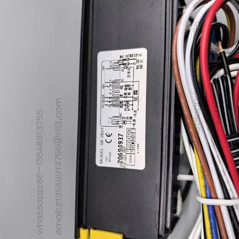 SF-205 Digital Display Thermostat Display Cabinet Refrigerator Freezer Electronic Temperature Controller SF-205Y
SF-205 Digital Display Thermostat Display Cabinet Refrigerator Freezer Electronic Temperature Controller SF-205Y