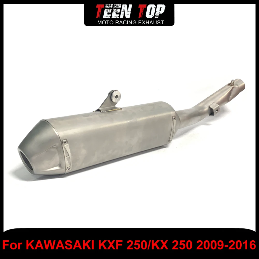 Motorcycle Stainless Steel Slip on Exhaust For KAWASAKI KXF250 KX250 Exhaust Muffler Connection Pipe KX250 2009-2016 Moto Tube
Motorcycle Stainless Steel Slip on Exhaust For KAWASAKI KXF250 KX250 Exhaust Muffler Connection Pipe KX250 2009-2016 Moto Tube